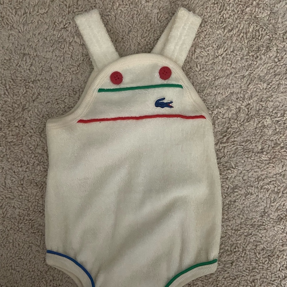 Lacoste Terry-cloth Onesie